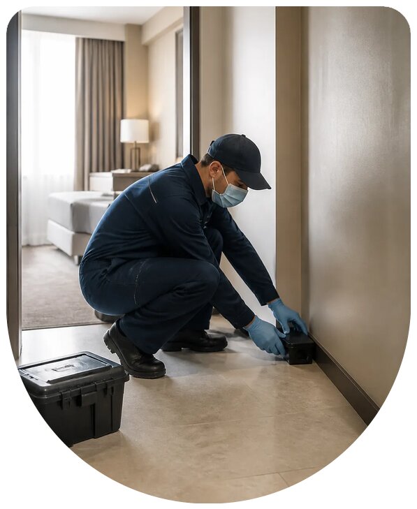 Комплексная дератизация отеля с гарантией в Дедовске