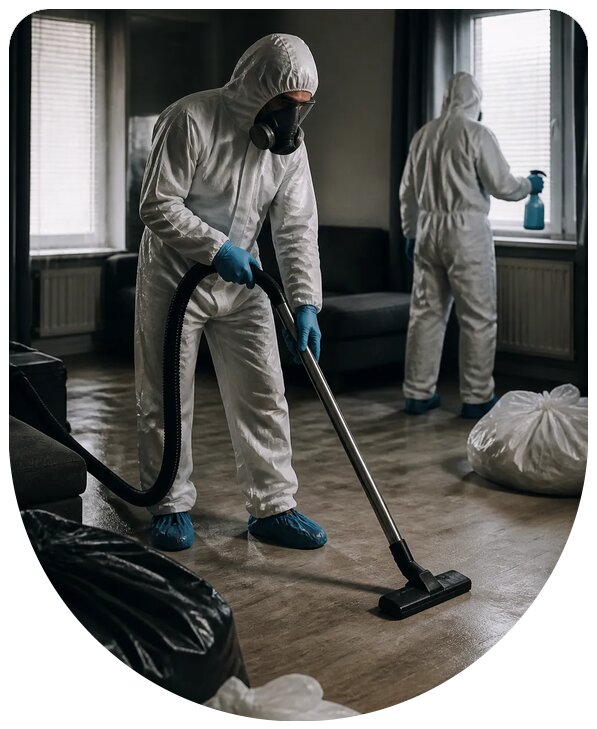 Профессиональная уборка после смерти с дезинфекцией в Дедовске
